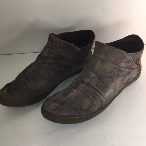 Sugar Shoes - Sugar Brown Suede Ankle Boots Size 7